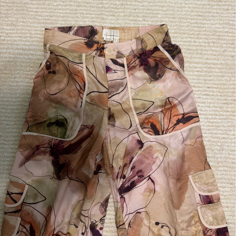 Anthropologie Palazzo Utility Pants
| Floral Flowy Patterned Pants - Picture 3 of 6